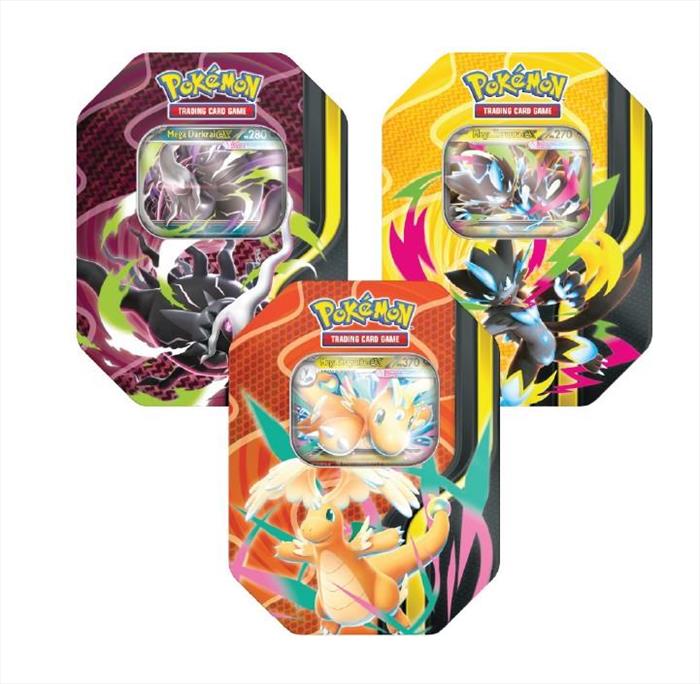 Pokemon - Tin Da Collezione Megaforze-1pz Assortito