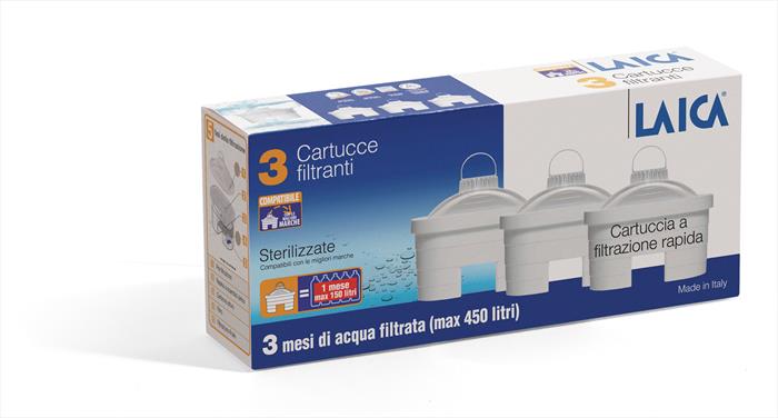 Laica - F3m 3 Filtri Bi-flux