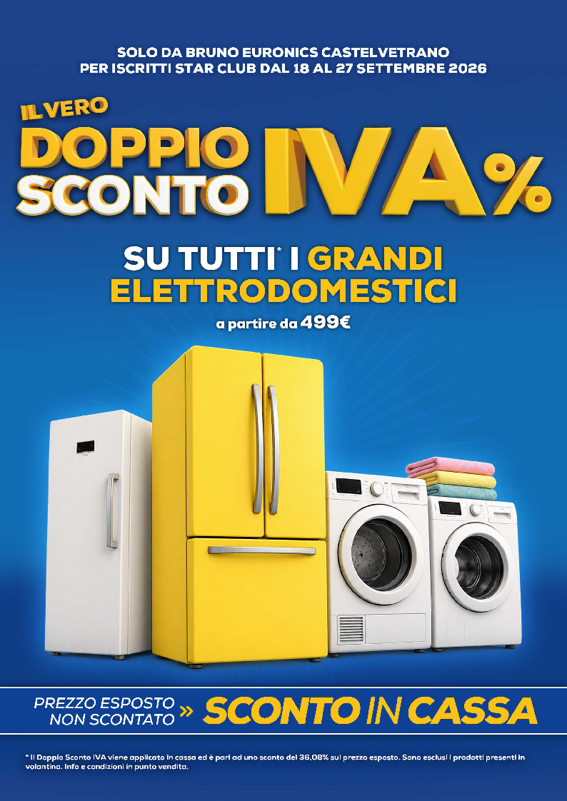 DOPPIO SCONTO IVA