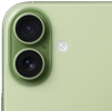 iPhone 17 mostrato da dietro, sistema di fotocamere Fusion nell’angolo in alto a sinistra