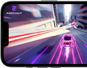 iPhone 17e, sul display la scena di un gioco con una gara automobilistica