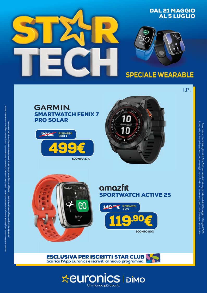 STARTECH - SPECIALE WEARABLE