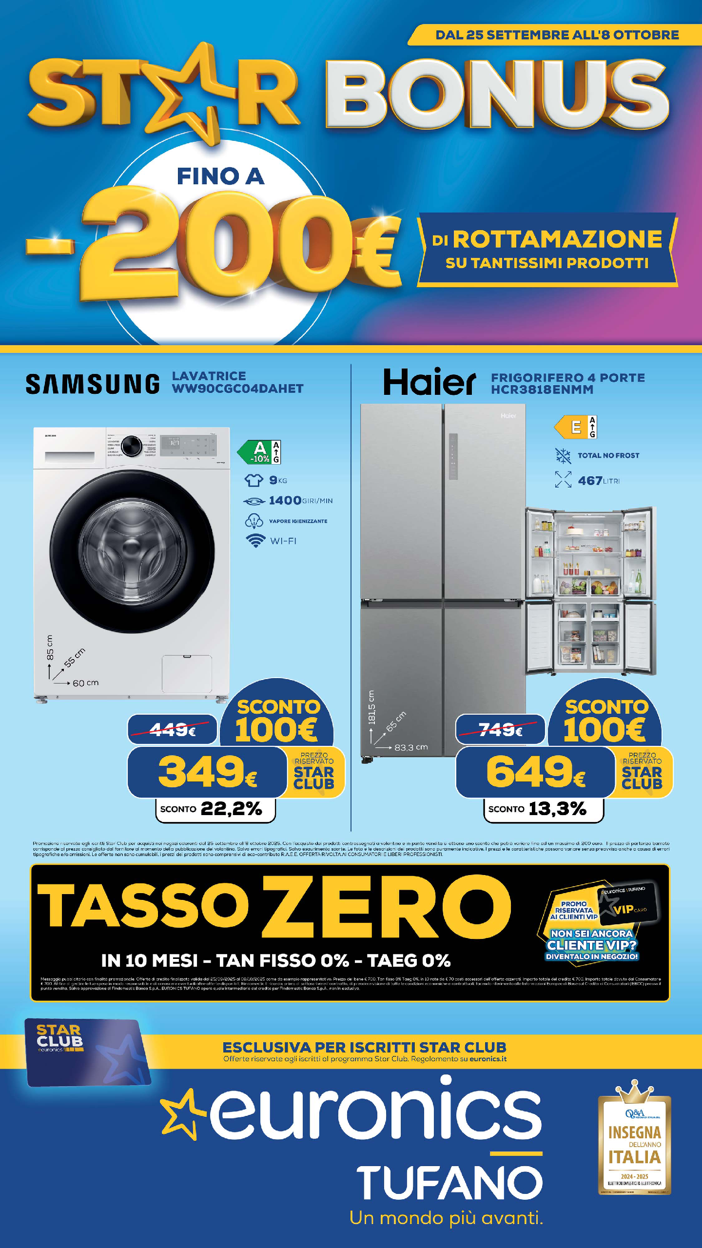 STAR BONUS MENO 200