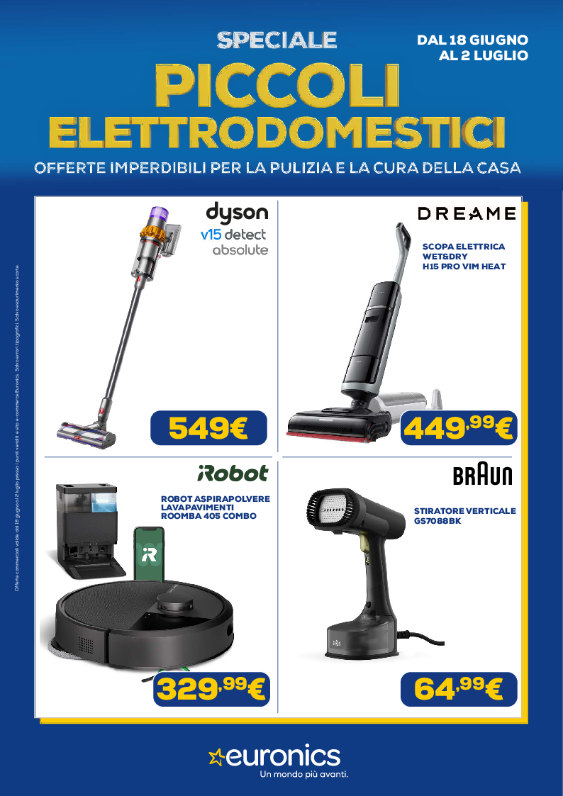 SPECIALE PICCOLI ELETTRODOMESTICI