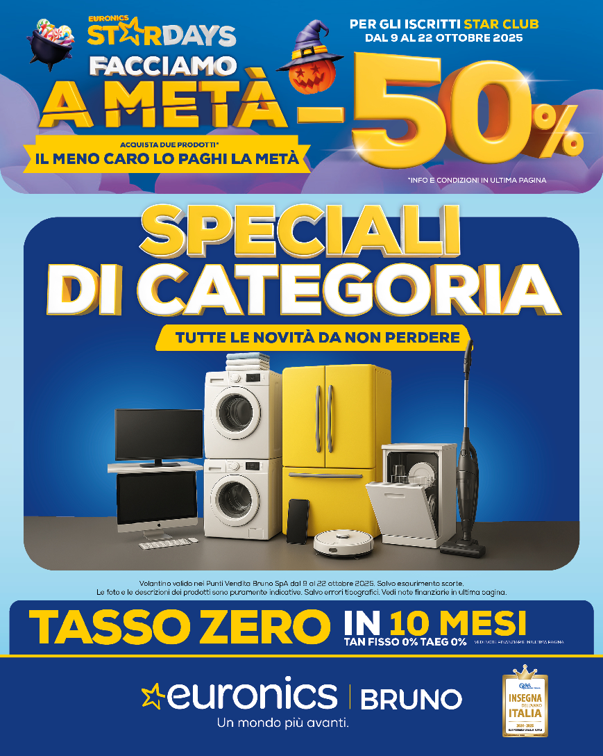 SPECIALI DI CATEGORIA - FACCIAMO A META'