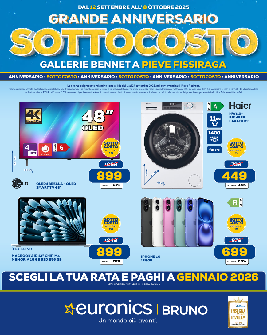 SOTTOCOSTO ANNIVERSARIO