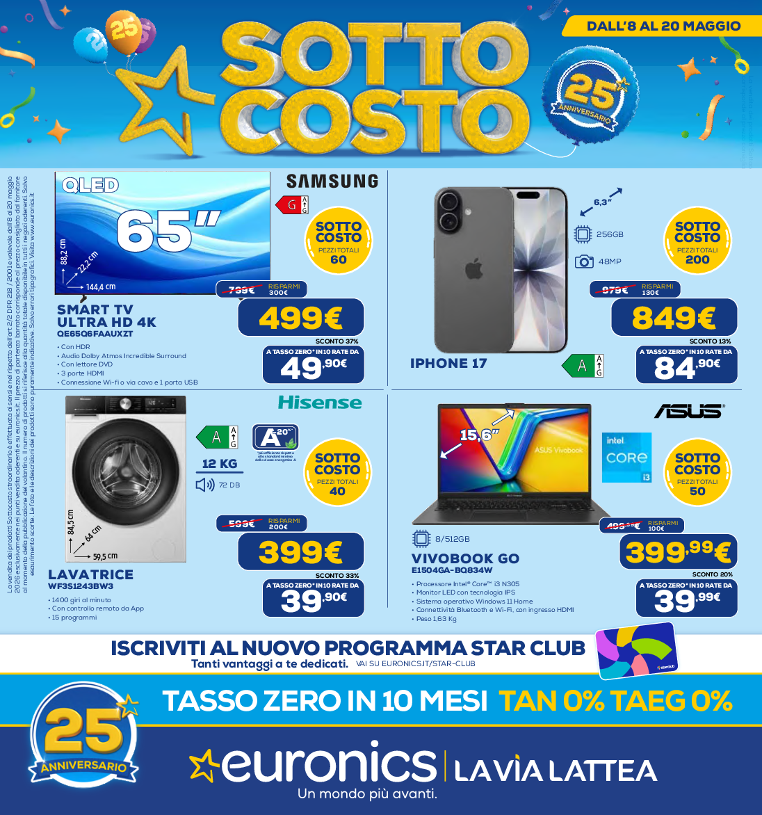 SOTTOCOSTO ANNIVERSARIO