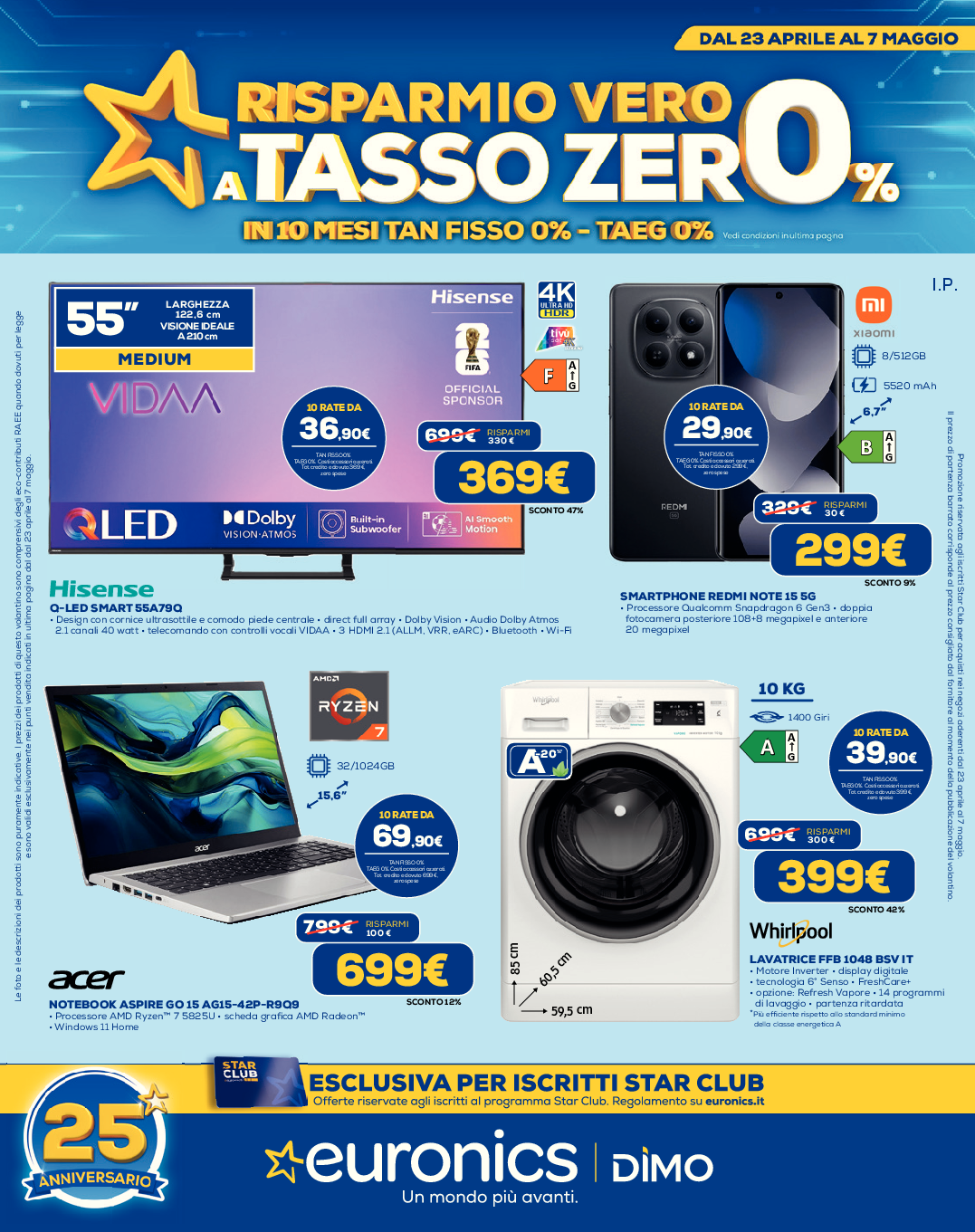 RISPARMIO VERO A TASSO ZERO