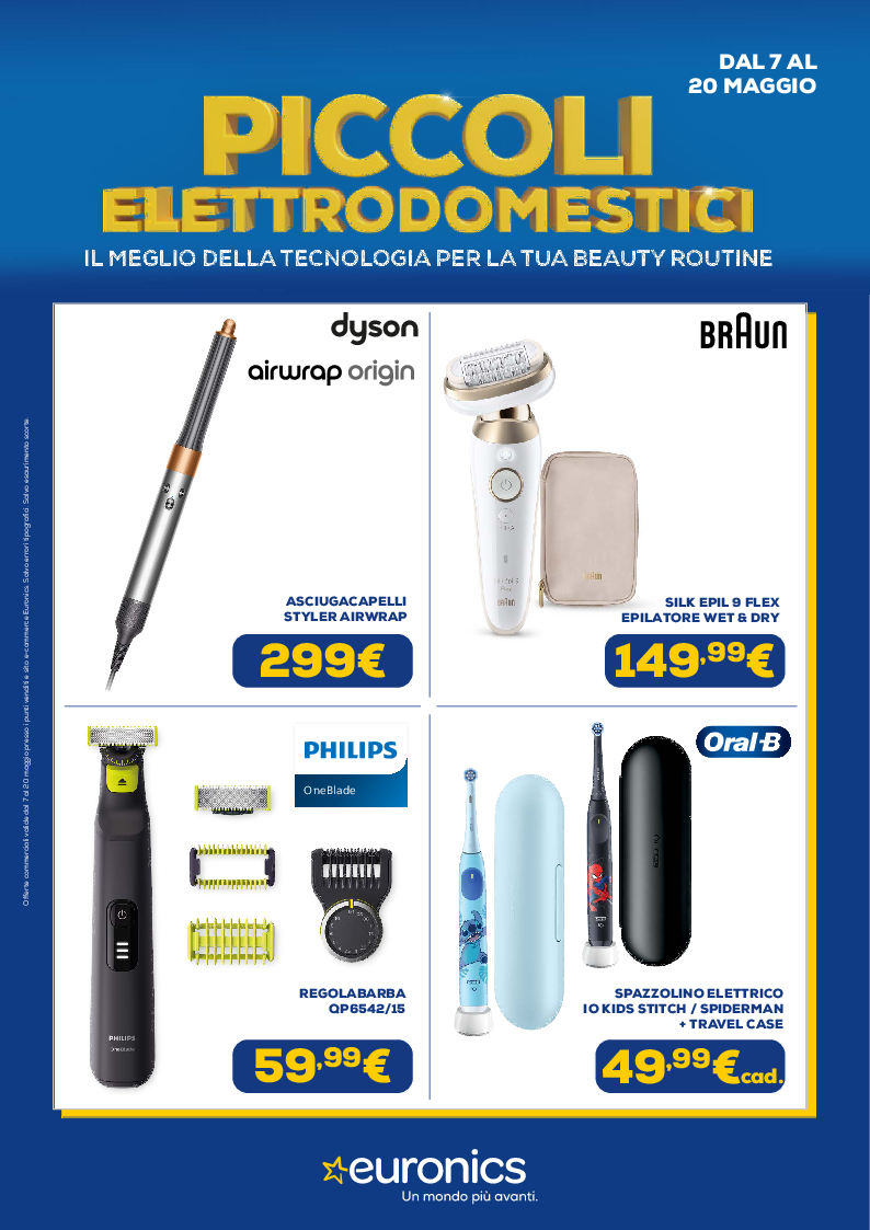 SPECIALE PICCOLI ELETTRODOMESTICI