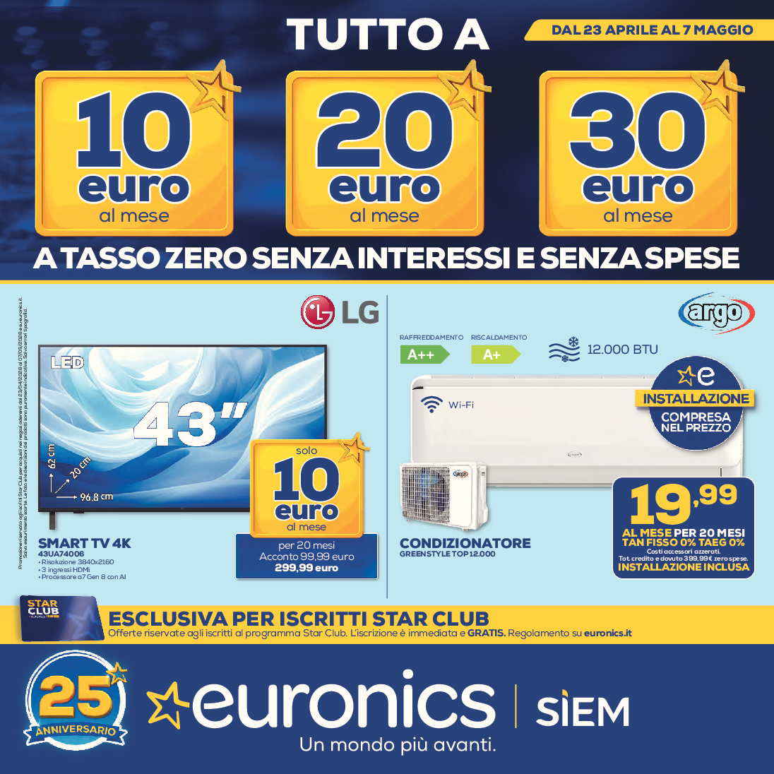 TUTTO A 10,20,30 EURO AL MESE