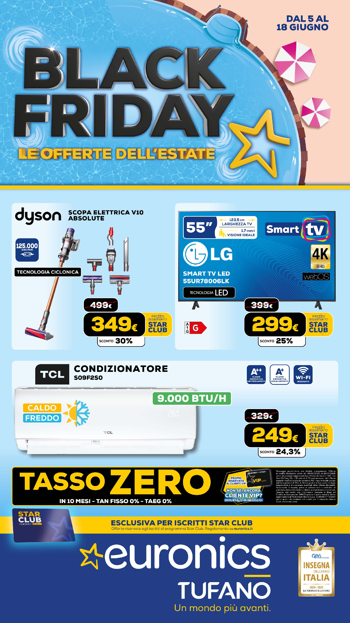 BLACK FRIDAY LE OFFERTE DELL'ESTATE