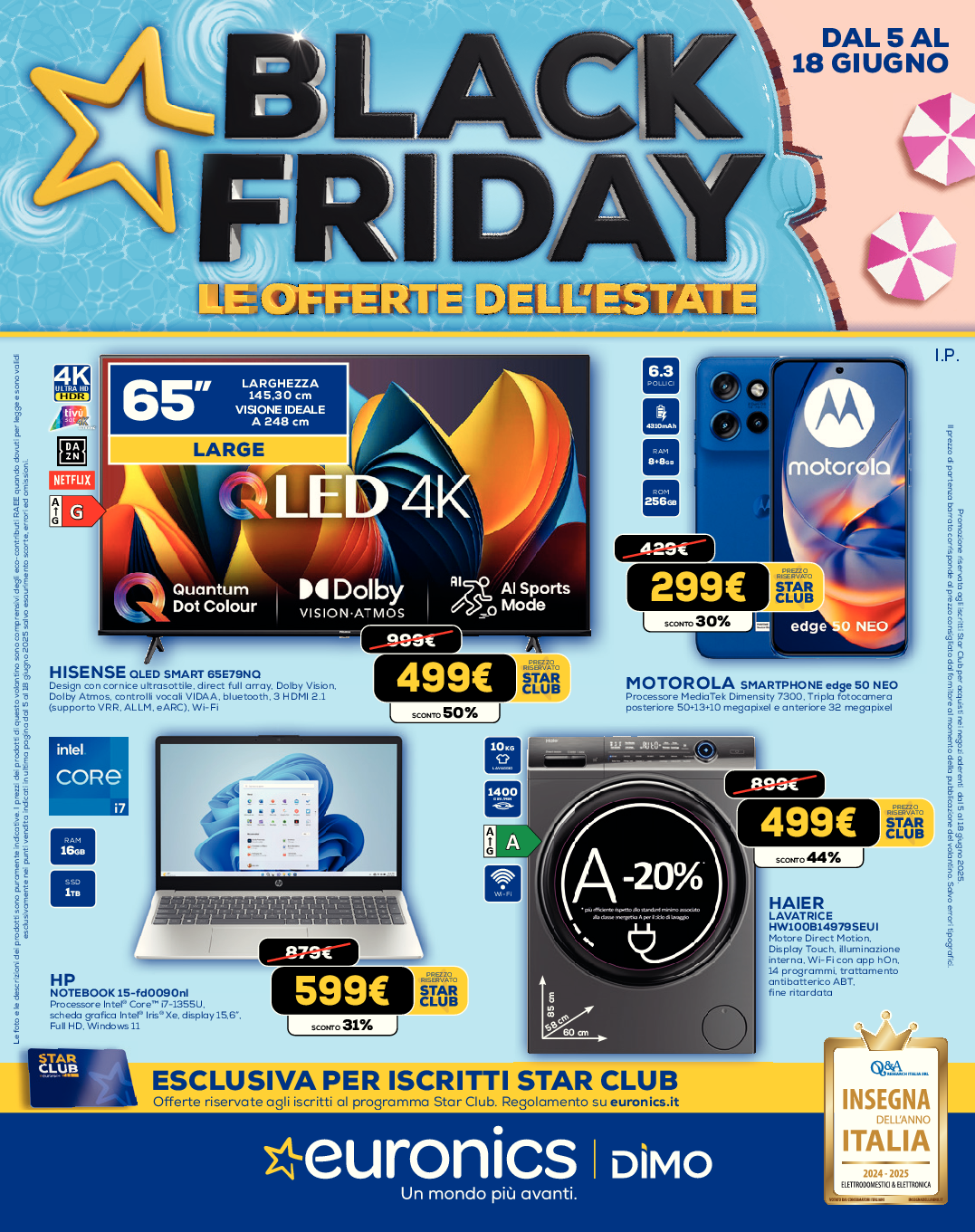BLACK FRIDAY D'ESTATE