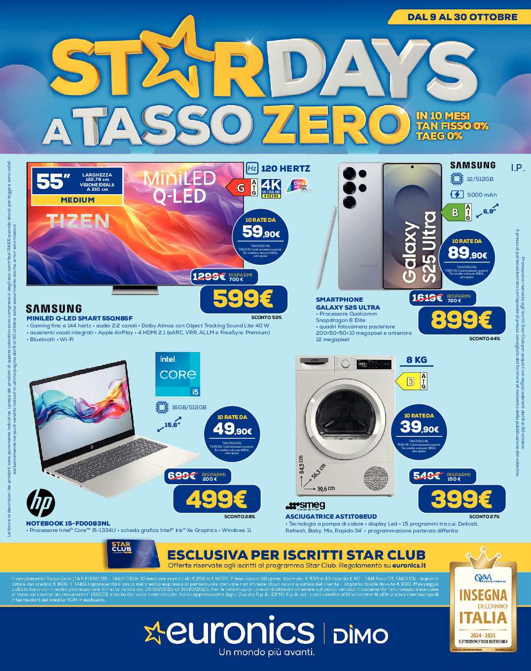 STAR DAYS TASSO ZERO