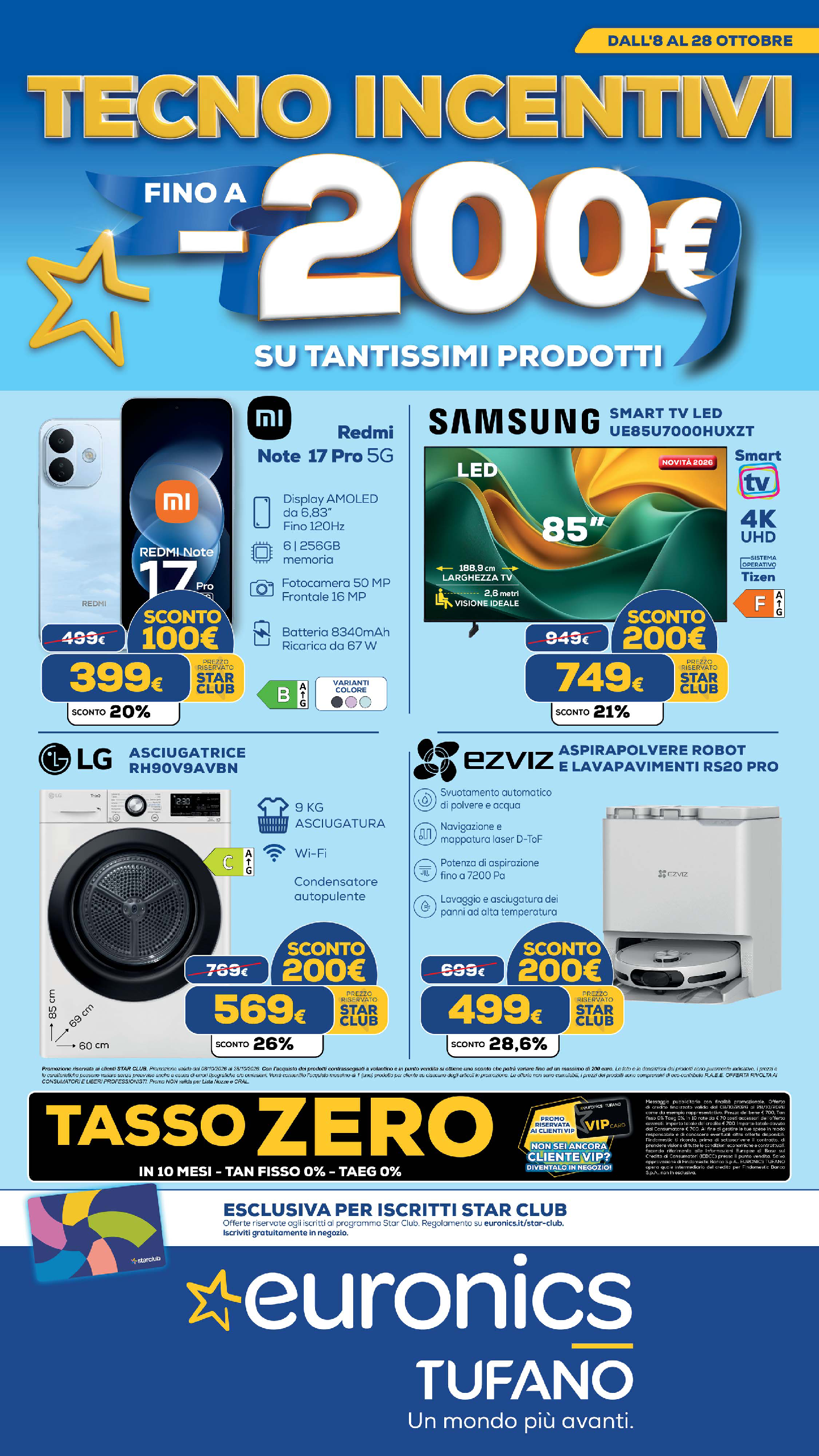 TECNO INCENTIVI fino a meno 200