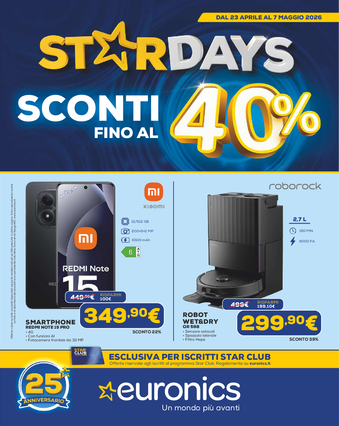 Star Days - Sconti fino al 40%