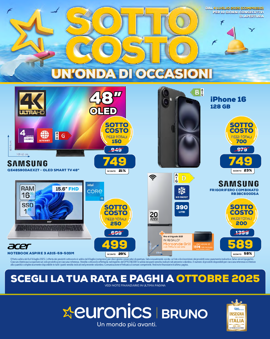 SOTTOCOSTO UN'ONDA DI OCCASIONI