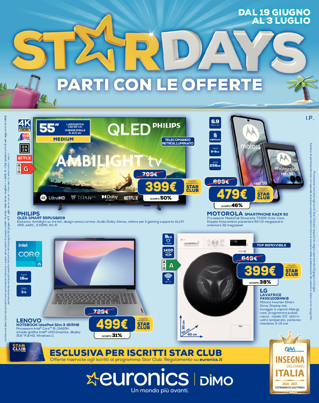 STAR DAYS - PARTI CON LE OFFERTE